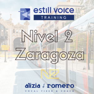 Alizia Romero Estill Mentor Course Instructor Estill Voice Training Técnica Vocal Canto Certificación Zaragoza