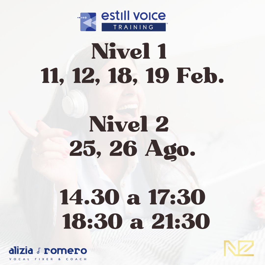 Alizia Romero Estill Mentor Course Instructor Estill Voice Training Técnica Vocal Canto Certificación